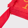 Close up flatshot of the "Let Things Shake" bag.