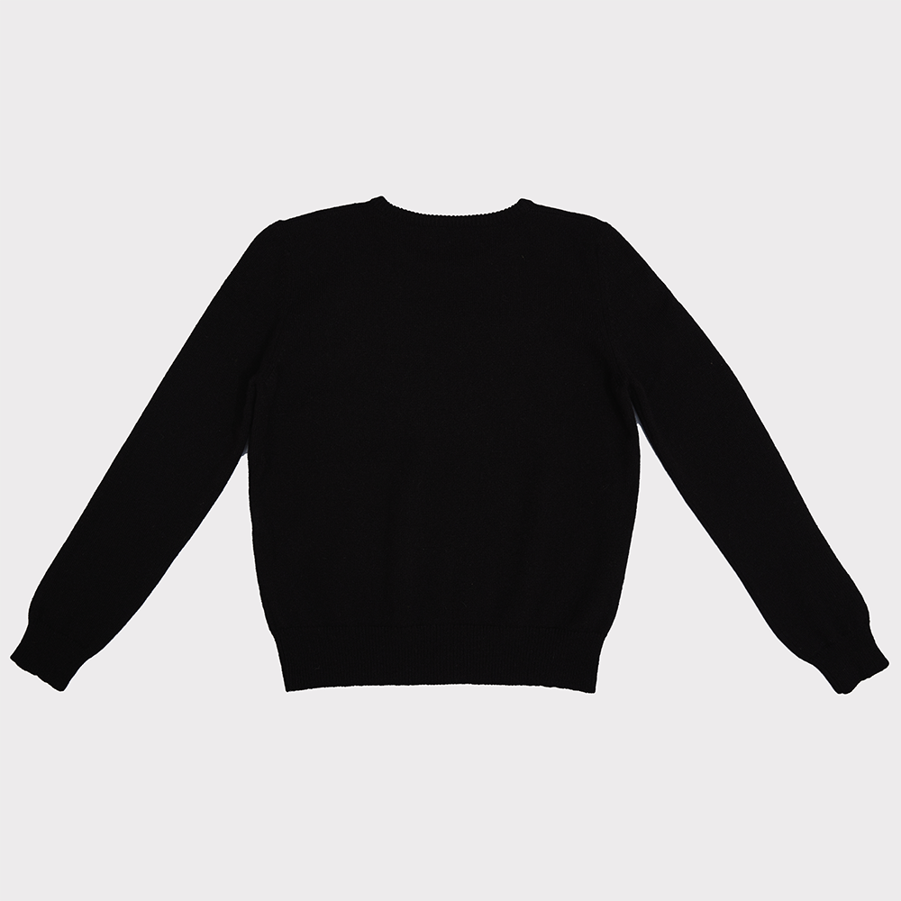 Back flat shot of the 'I am a Cliché' jumper