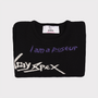 Close up of the 'I am a Cliché' jumper