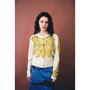 Model wearing HADES Wool Bodice Cardigan