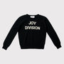 HADES wool Joy Division jumper black and white