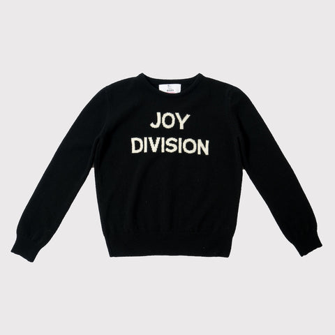 HADES wool Joy Division jumper black and white