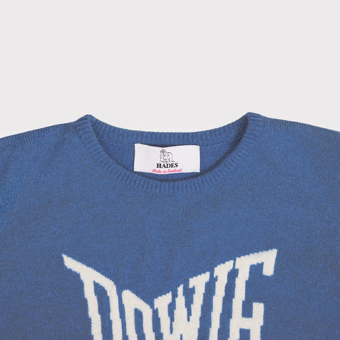 Neck label detail image of the 'Lets Dance' knit from the Best of Bands Collection
