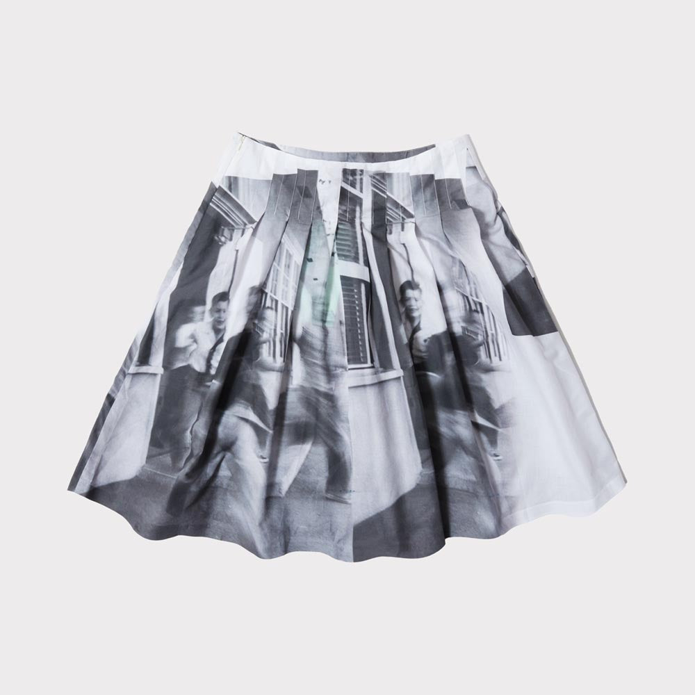 Flatshot of the Egos Arcady skirt.