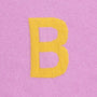 Alphabet B knit