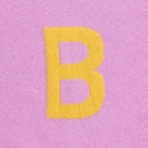 Alphabet B knit