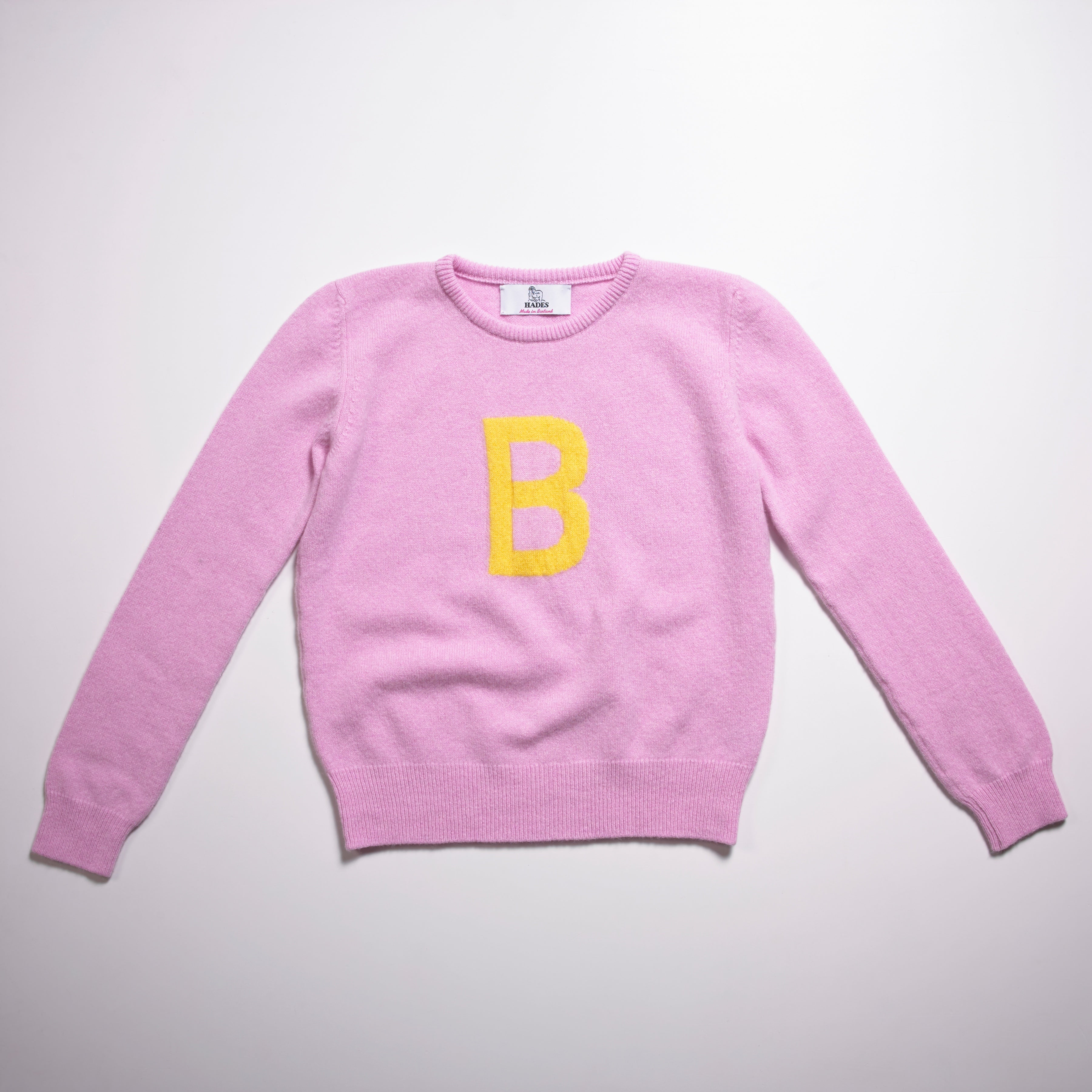 Alphabet B knit