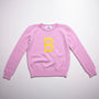 Alphabet B knit