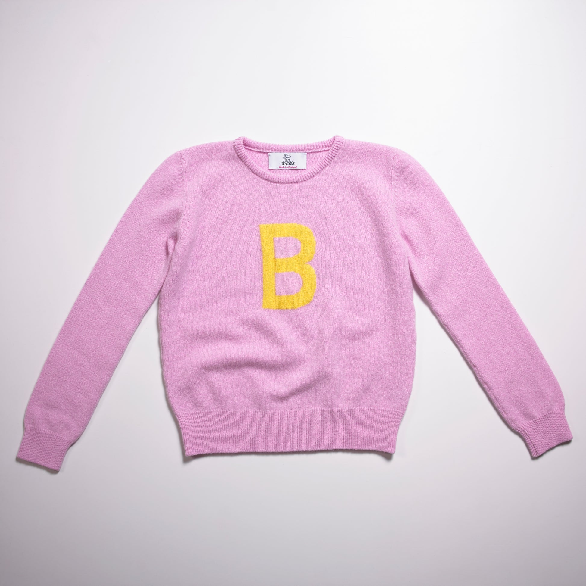 Alphabet B knit