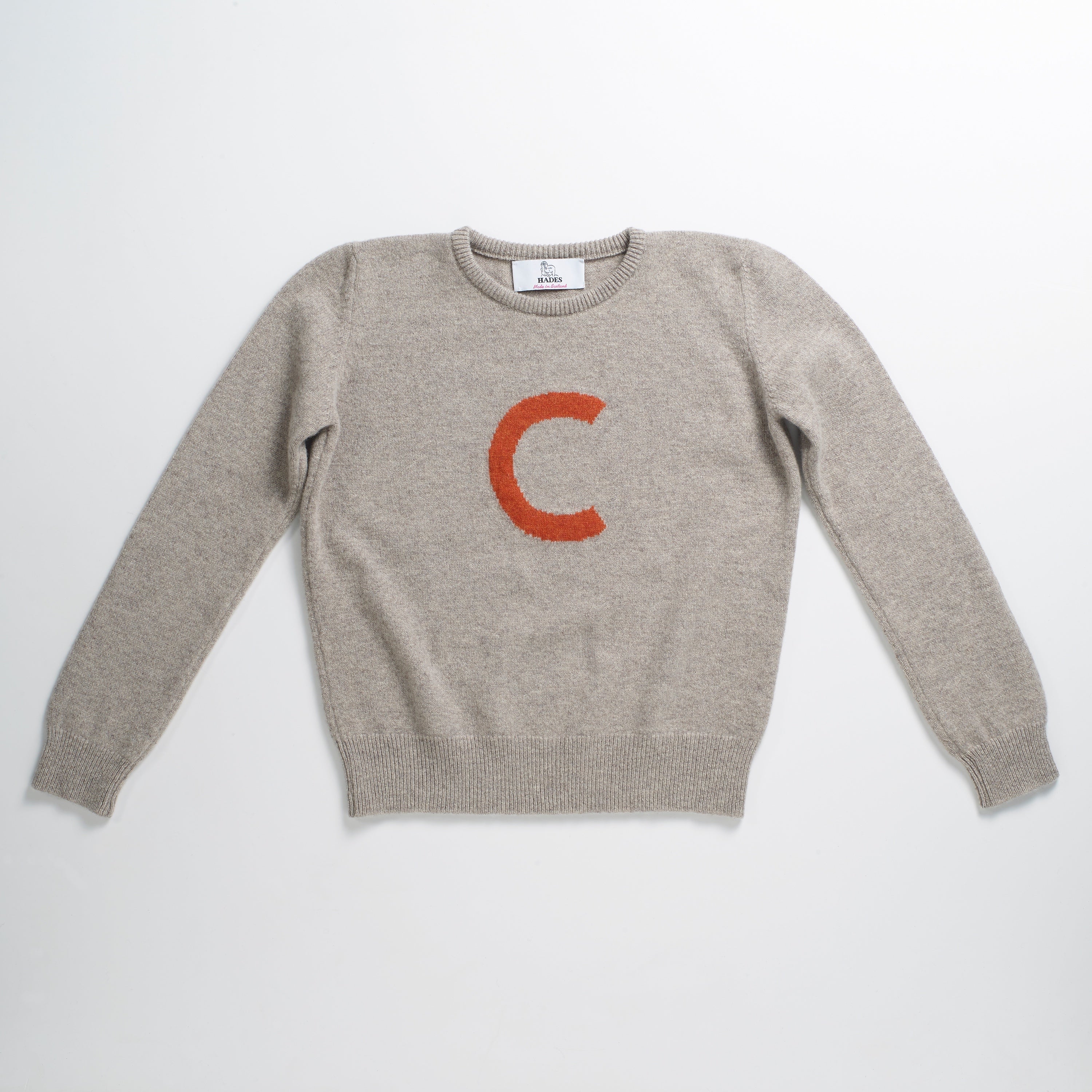 Alphabet C knit