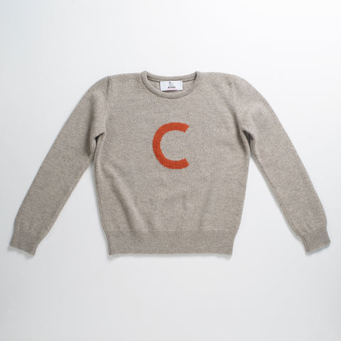 Alphabet C knit