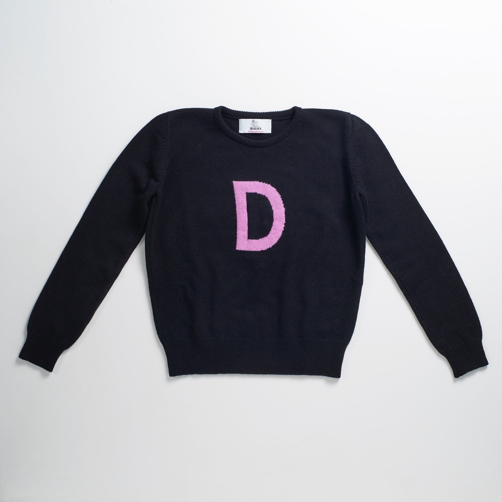 Alphabet D knit 