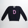 Alphabet D knit 