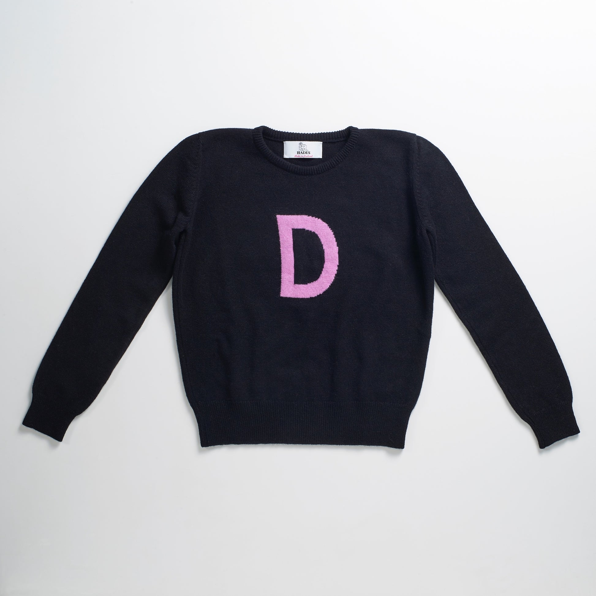 Alphabet D knit 