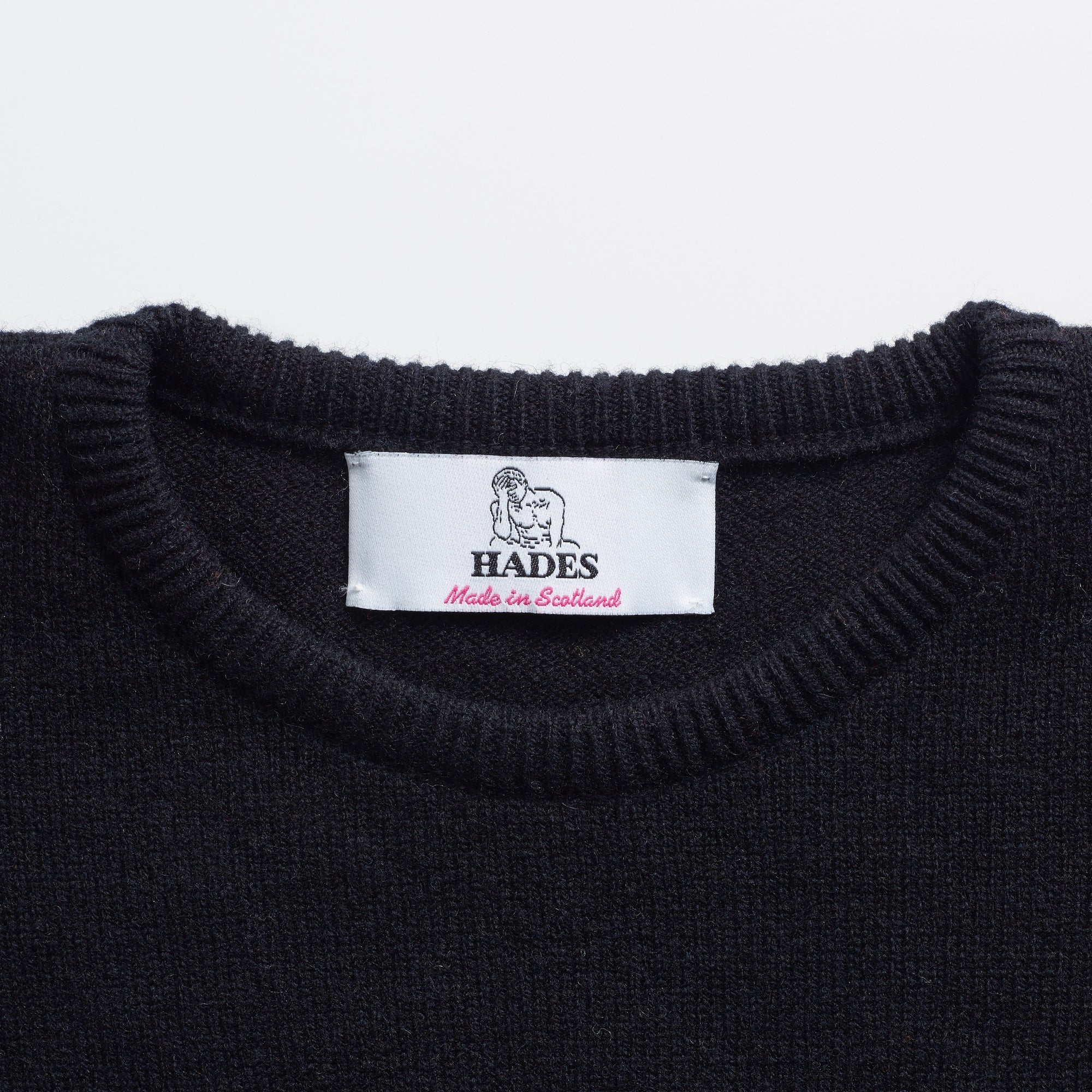 Alphabet D knit