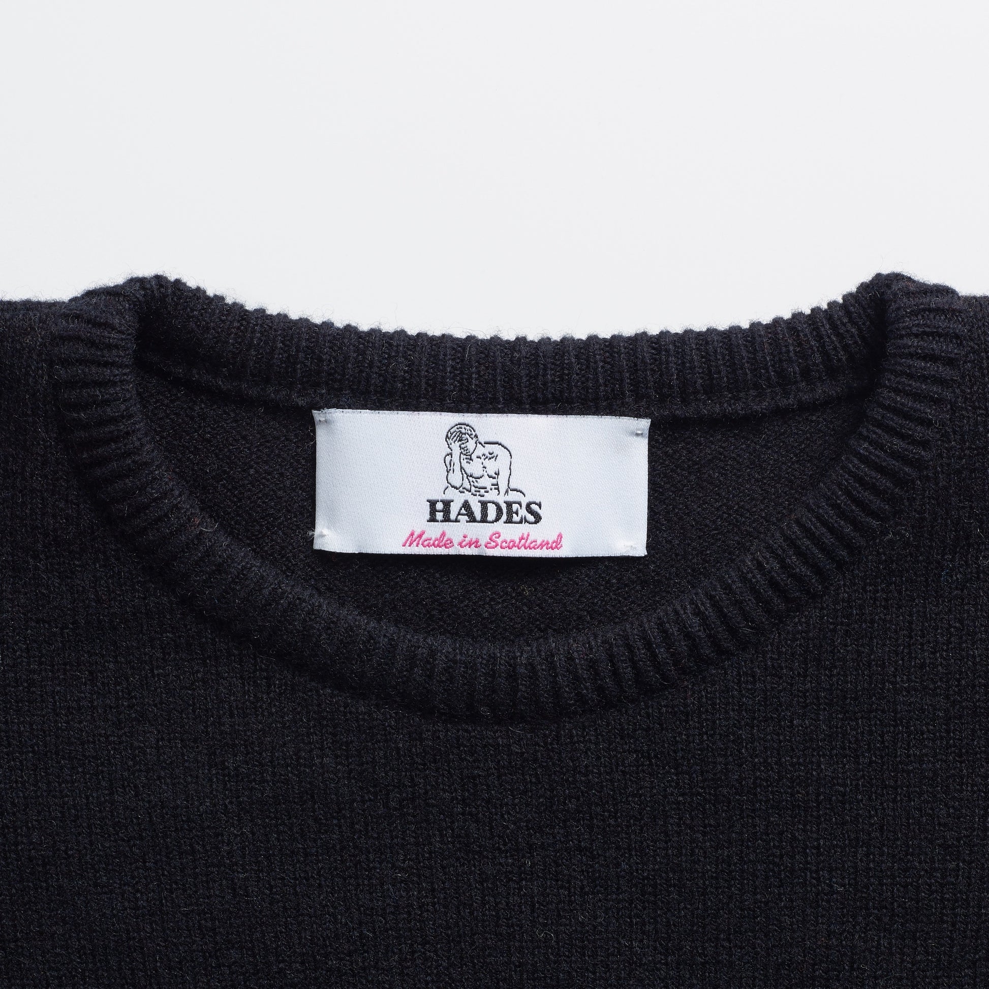 Alphabet D knit