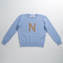 Alphabet N knit