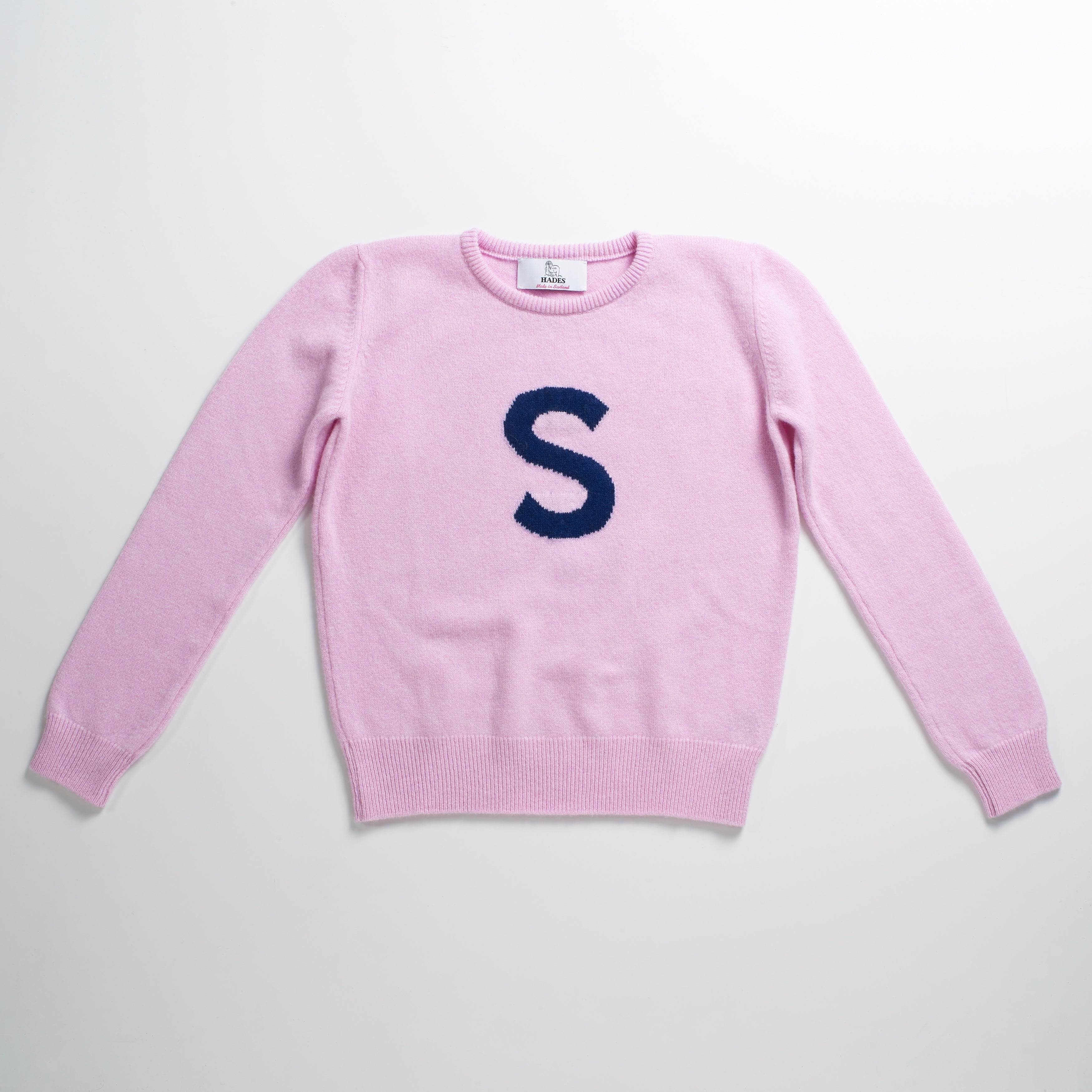 Alphabet S knit