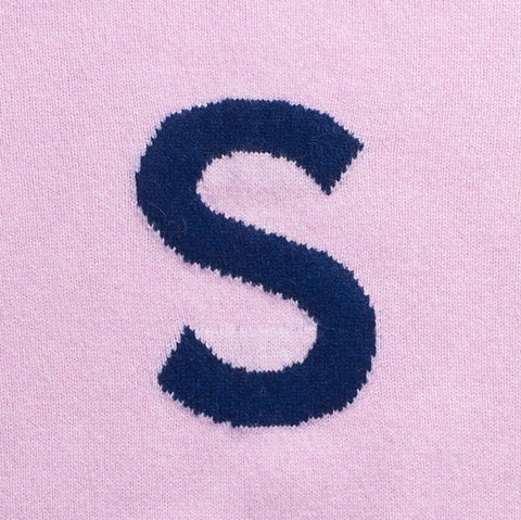 Alphabet S knit