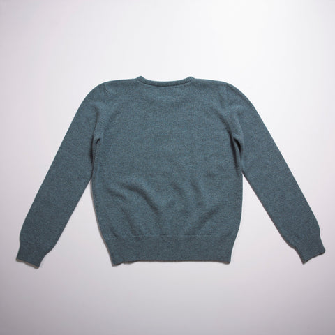 Sustainably made jumper, teal