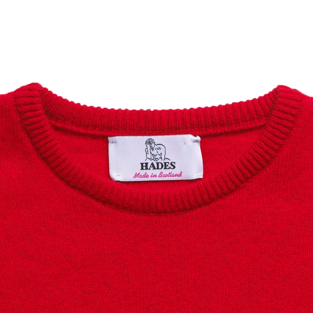 Archive - Alphabet H Knit - Scarlet
