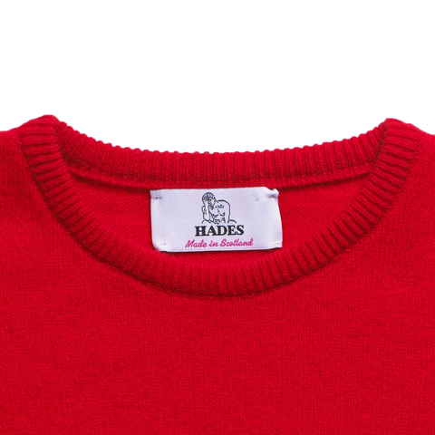 Archive - Alphabet H Knit - Scarlet