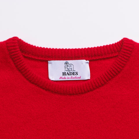 Made in Scotland red jumper