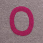 HADES Alphabet letter O jumper