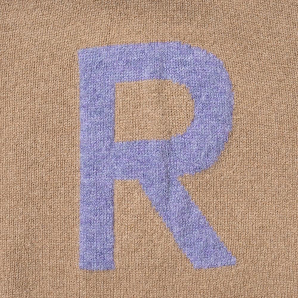 Hades alphabet r knit, wool, made in Scotland