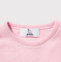 Pink jumper made in Scotland