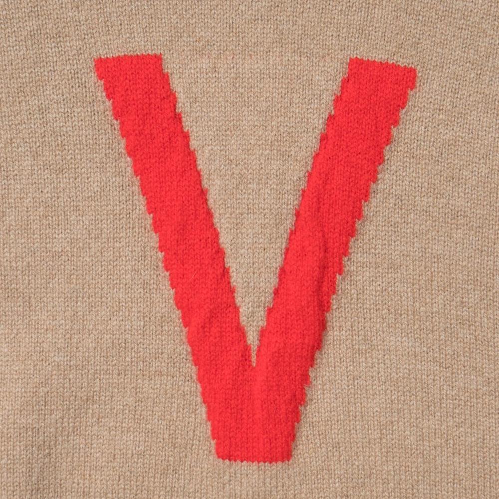 Alphabet V Knit