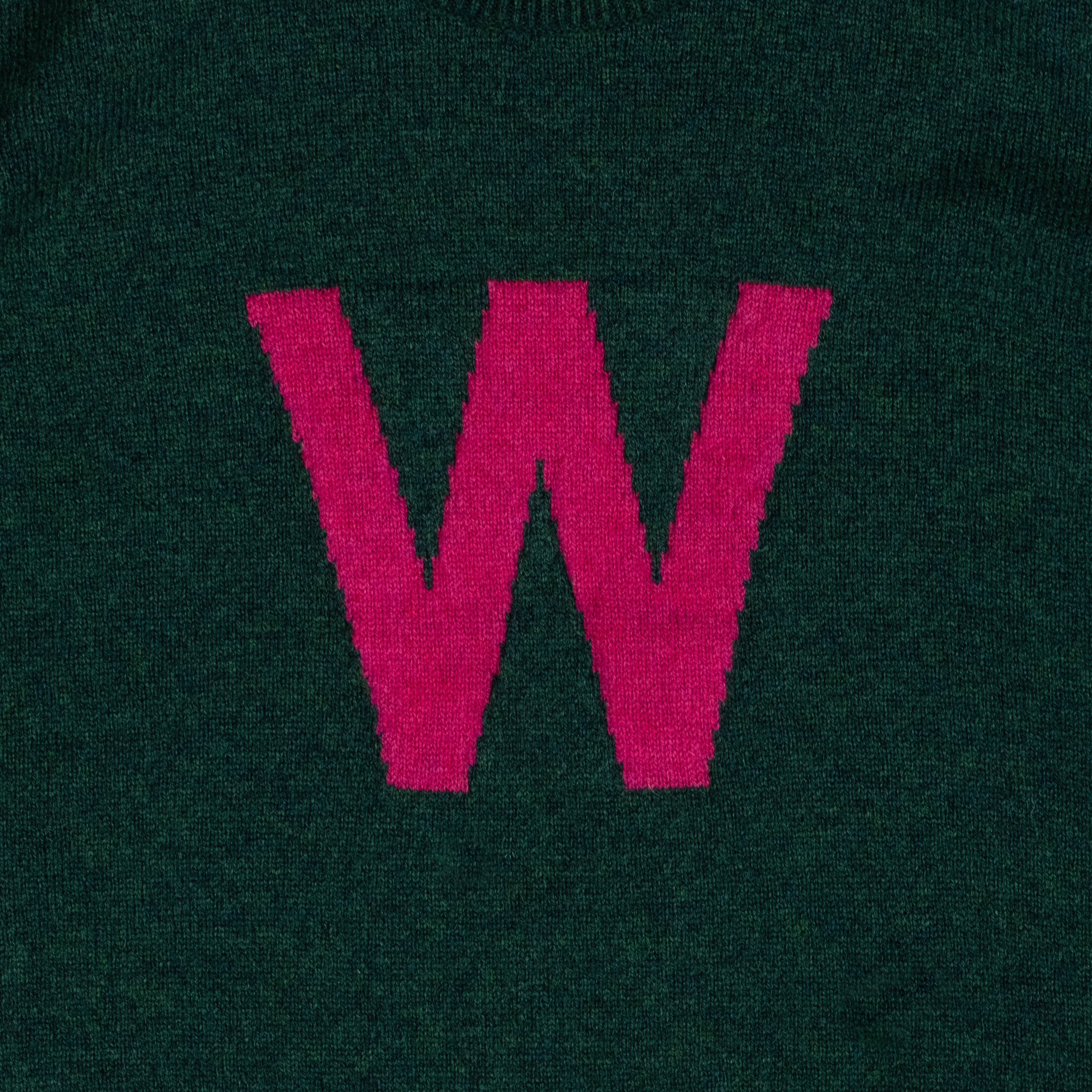 Alphabet W Knit
