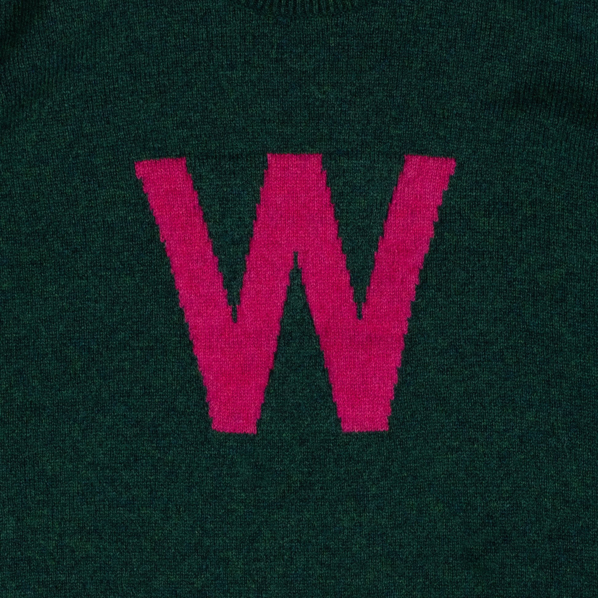 Alphabet W Knit