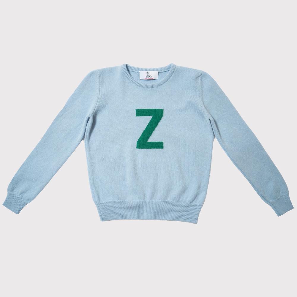Hades z letter jumper, made in Scotland
