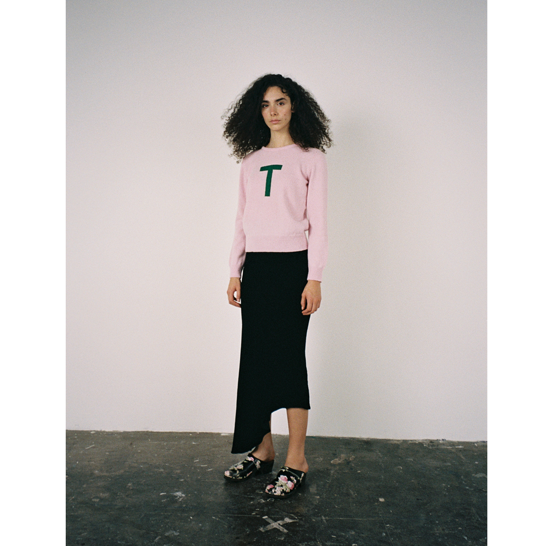 T letter jumper