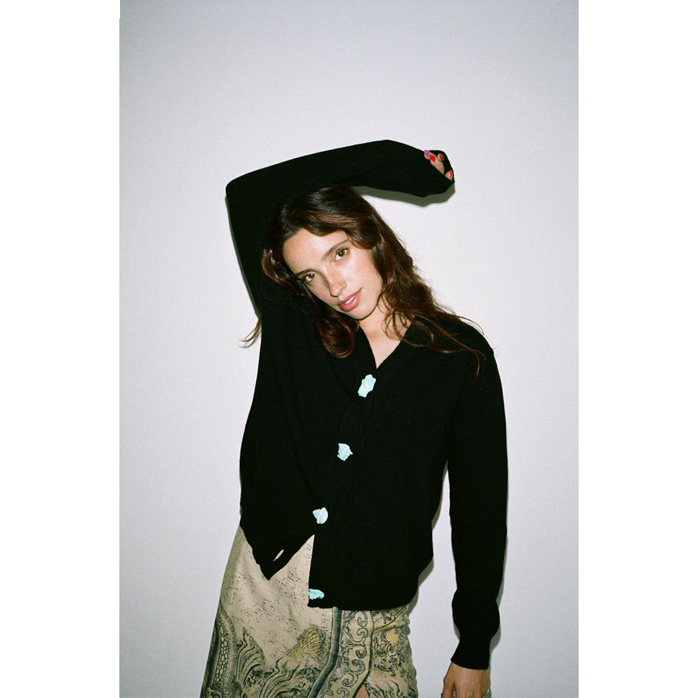 Black Carrington Cardigan HADES