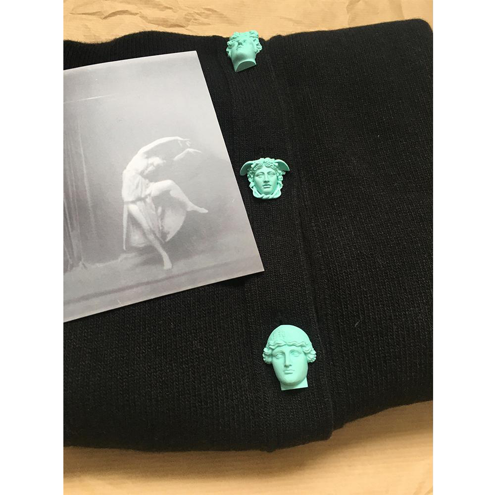 Black Carrington Cardigan HADES