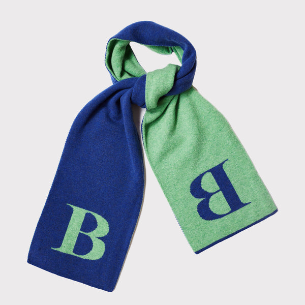 HADES Alphabet Letter B scarf