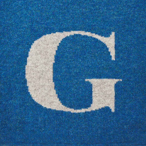 HADES Alphabet letter G scarf 