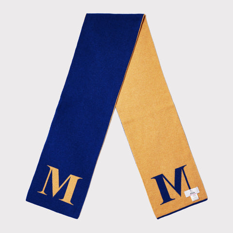 HADES Alphabet letter M scarf 