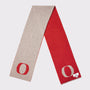 HADES Alphabet letter O scarf 