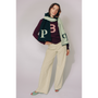 HADES Alphabet letter P scarf model