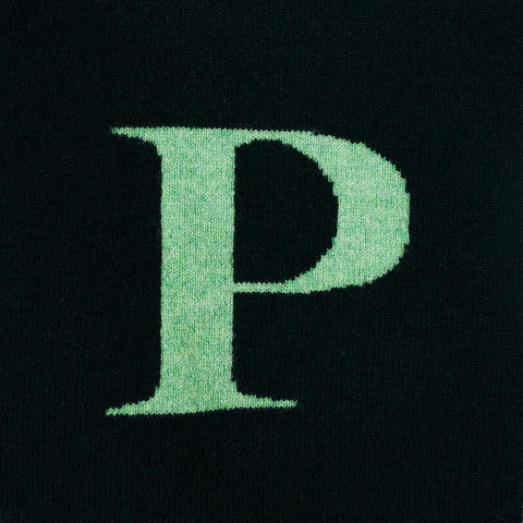 HADES Alphabet letter P scarf 