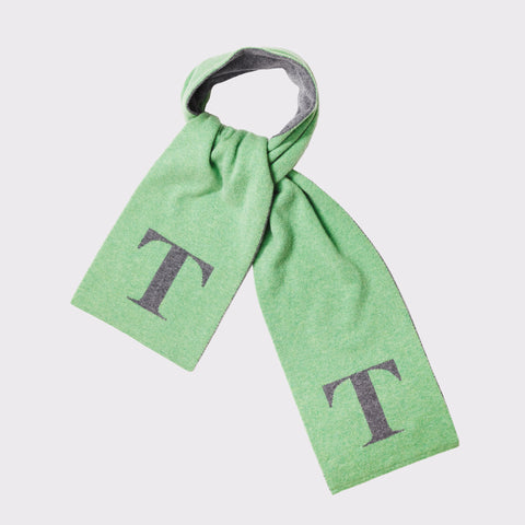 HADES Alphabet letter T scarf 