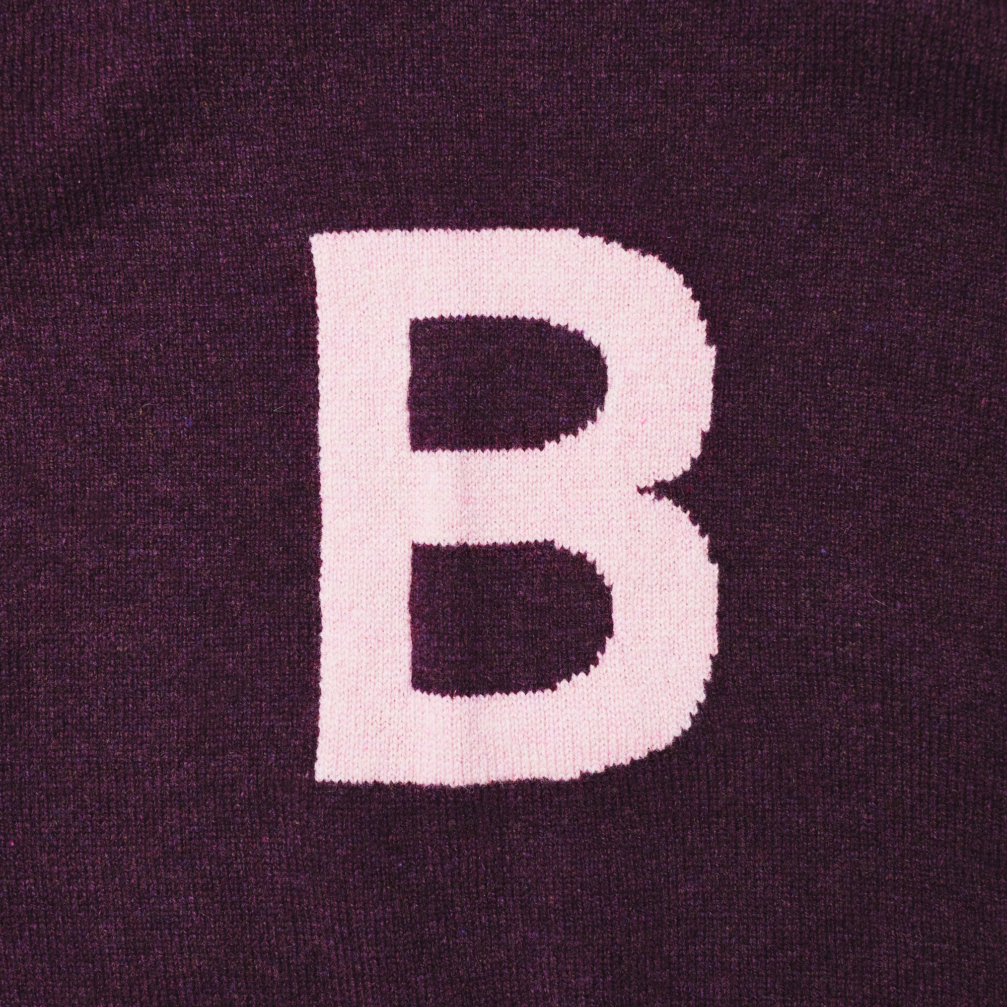 Alphabet B Knit