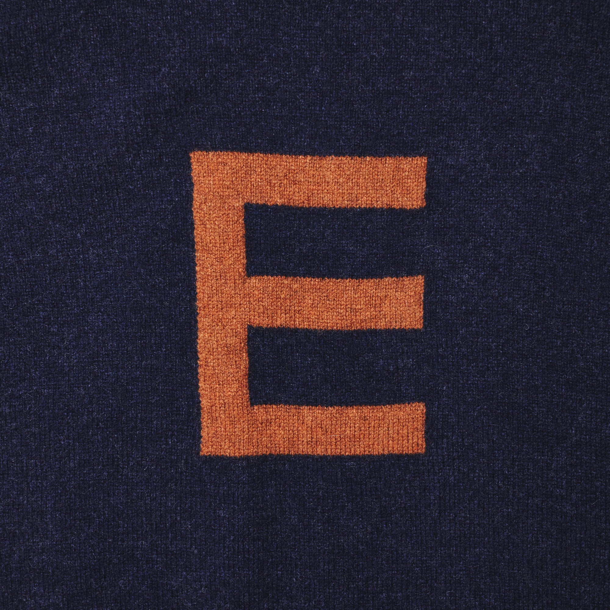 Alphabet E Knit