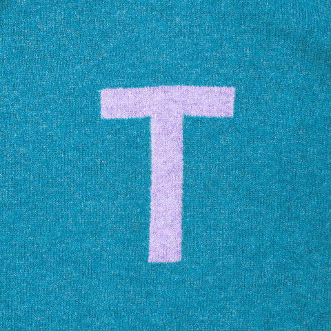 HADES Alphabet letter T jumper slogan