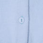 Light blue & navy letter I Alphabet cardigan HADES wool