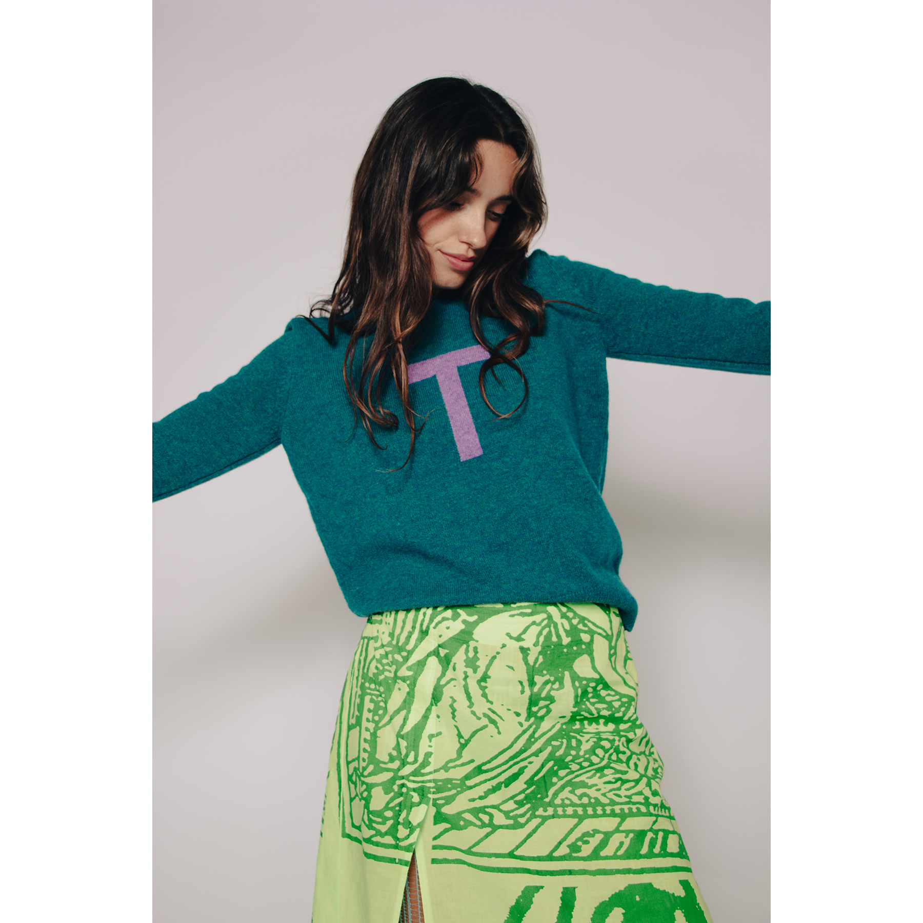 Alphabet T Knit