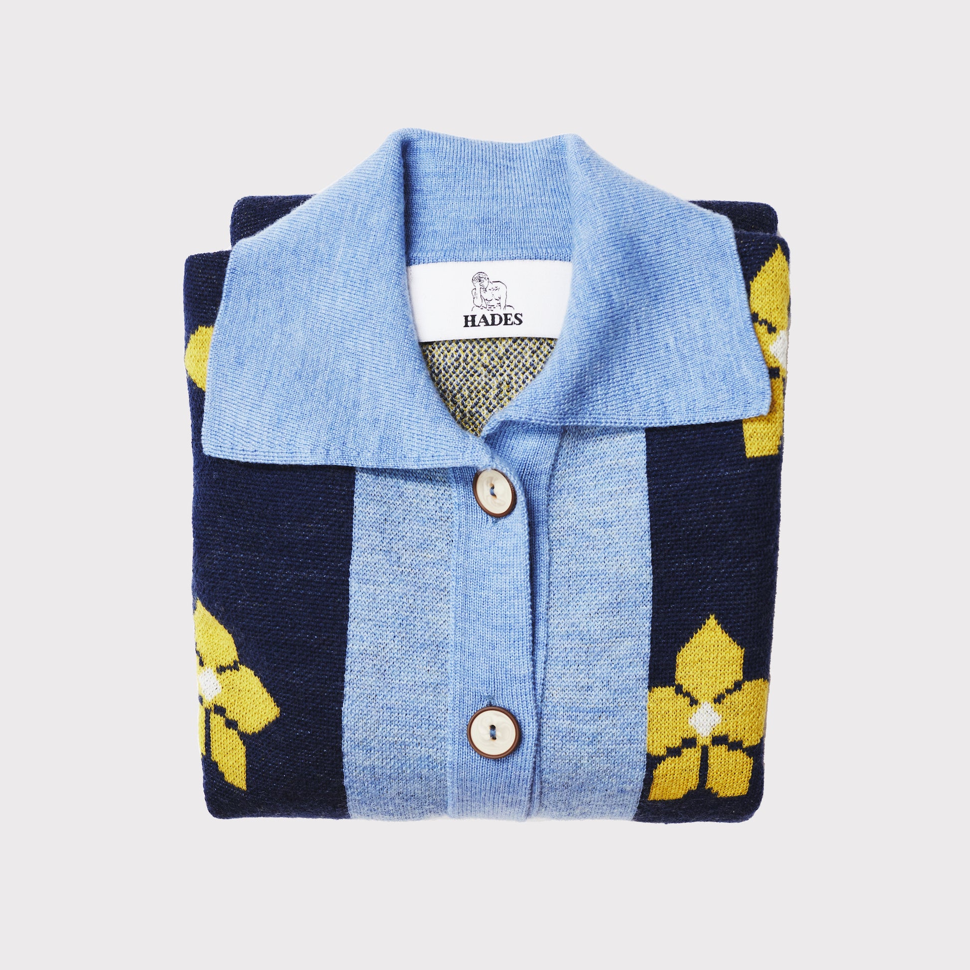 Barbauld Cardigan | Blue Floral